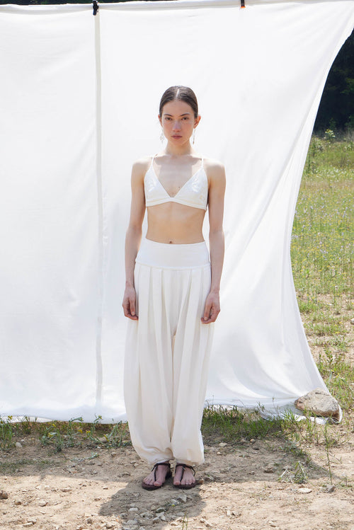 High Waist Pleated Practice Pants