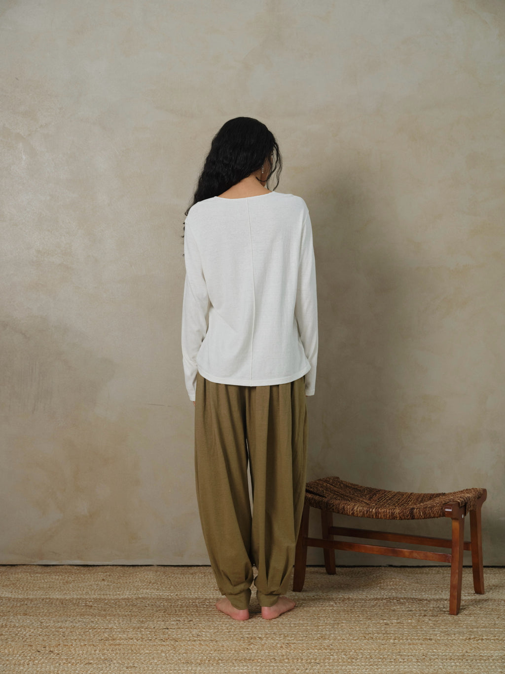 Plant-Dyed Long Sleeve Shirt