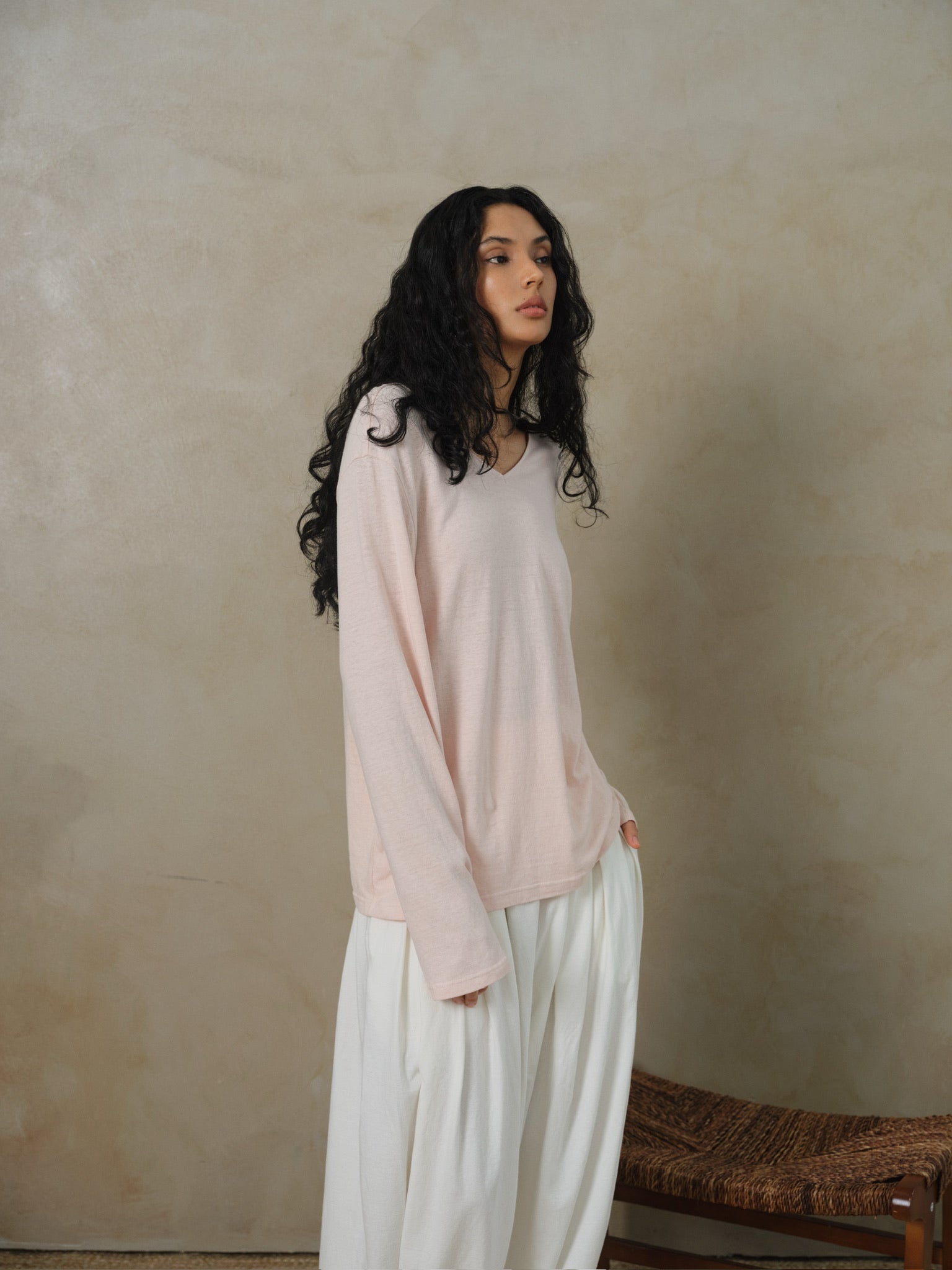 Plant-Dyed Long Sleeve Shirt